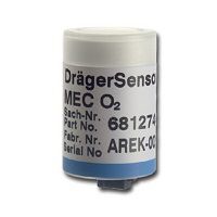 Dräger Sensor MEC, for the Polytron 2000, Oxygen O2 LS
